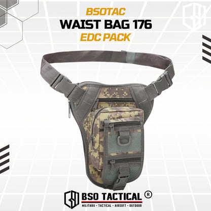 Tas Selempang Pinggang Tactical Waist Bag EDC Pack - TS176