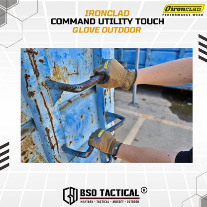 Sarung Tangan Tactical Ironclad Command Utility Touch Glove Outdoor IEX-MUG