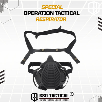 SOTR Style Tactical Mask Breather Hepa Filter Function Special Respirator