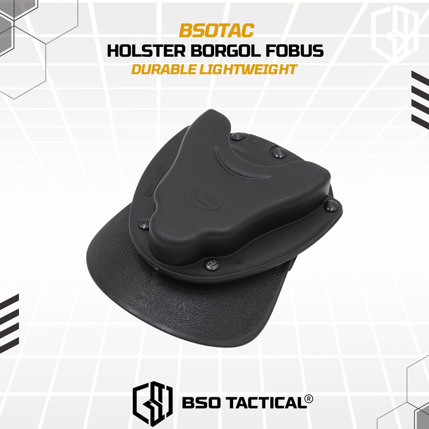 Holster Borgol Fobus Durable Lightweight Handcuffs Holster Polymer