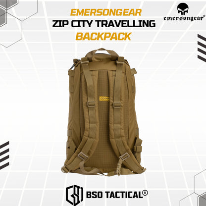 Tas Ransel Outdoor Emerson Zip City Casual EDC Backpack EM9323