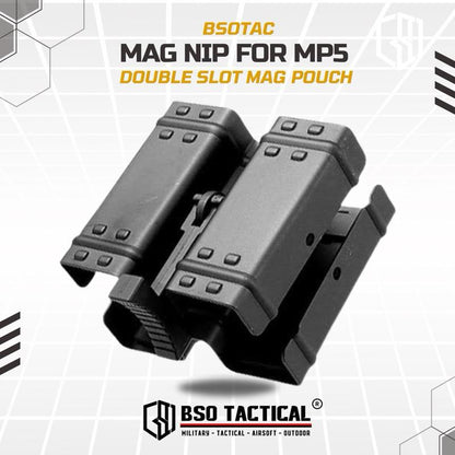 Mag Nip Coupler Clip Holder for MP5 Series AEG Toys Sport Games Fastmag