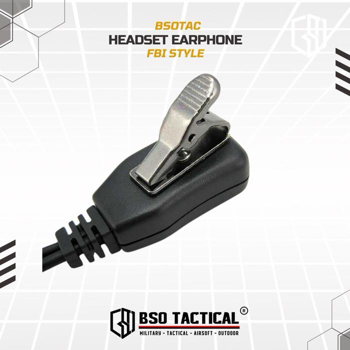 Headset Earphone Walkie Talkie FB Style 2 Pin HT