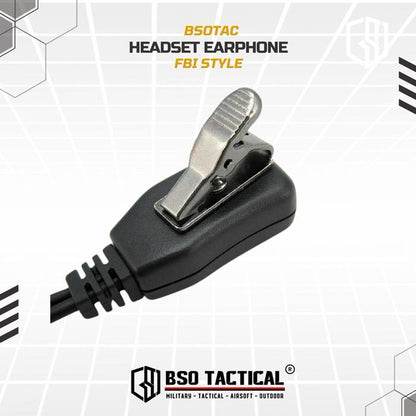 Headset Earphone Walkie Talkie FB Style 2 Pin HT