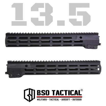 BD Tactical RIS Super Modular GE URGI SMR MK16 MLOK Handguard Full CNC Marking