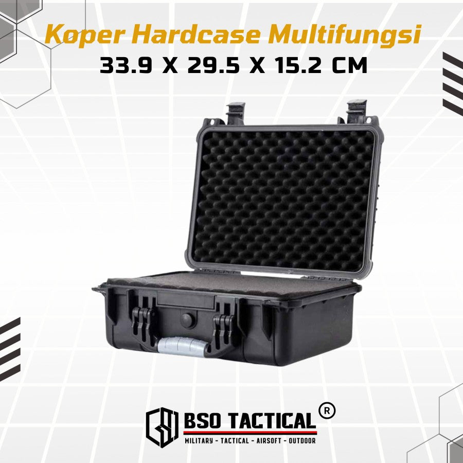 Koper Hardcase Multifungsi Tactical Case Precut Foam 33.9 x 29.5 x15.2