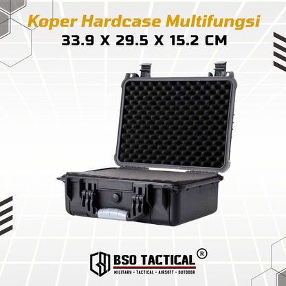 Koper Hardcase Multifungsi Tactical Case Precut Foam 33.9 x 29.5 x15.2