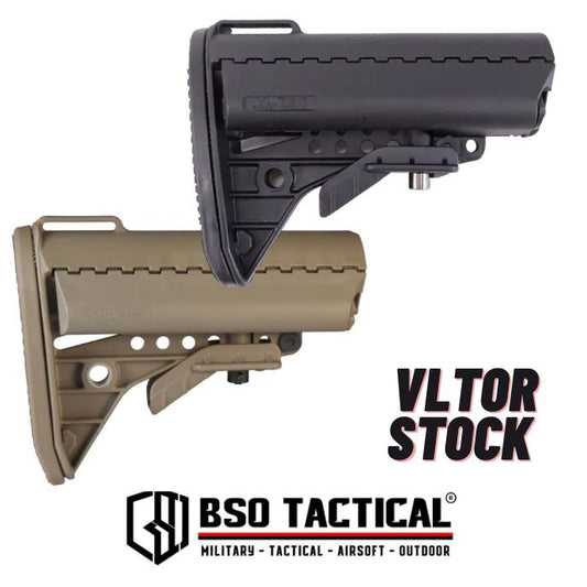 Popor Tactical Airsoft VLTOR Style AEG Buttstock