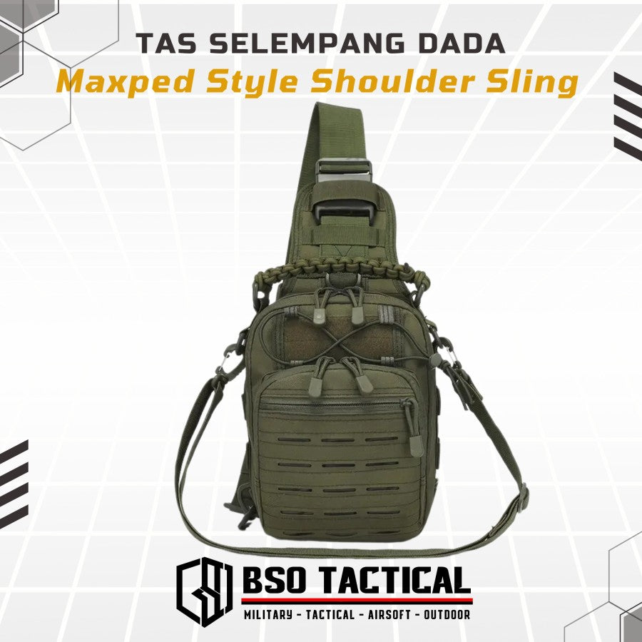 Tas Selempang Dada MP Style Shoulder Sling Outdoor Bag Multifungsi Slingbag