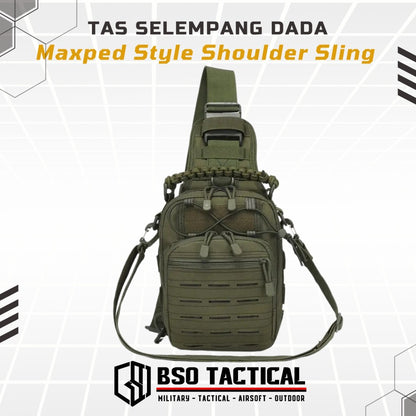 Tas Selempang Dada MP Style Shoulder Sling Outdoor Bag Multifungsi Slingbag