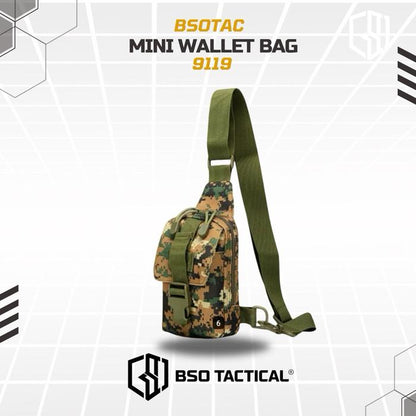 Tas Selempang Tactical Mini Wallet Bag Outdoor Sport Bag - 9119