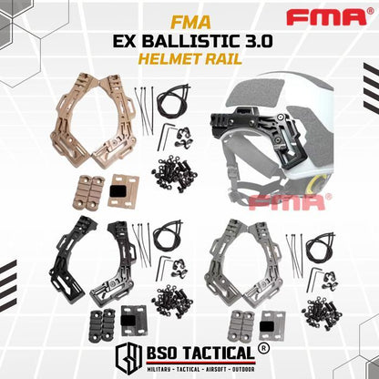 FMA EX Ballistic 3.0 Replacemet Tactical Helmet Rail EXF Team Wendy - TB1392