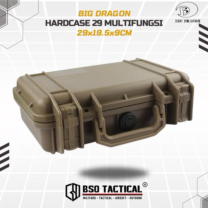 BD Koper 29 Tactical Safety Box Case Multifungsi - 29x19.5x9CM