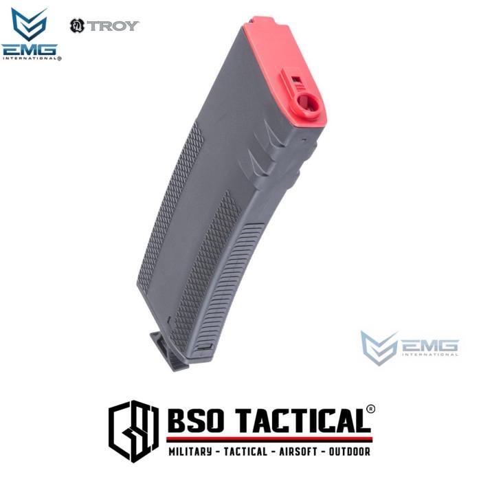 Mag EMG Troy Industries 250bb Midcap Battlemag with T-Grip Assist AEG