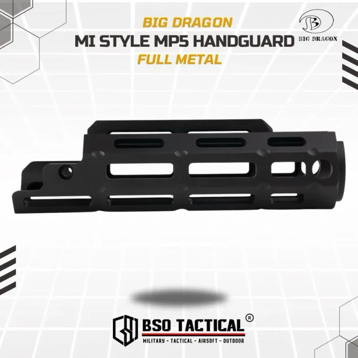 BD RIS MP5 7” MI Style Handguard Full MetaL Tactical - MLOK