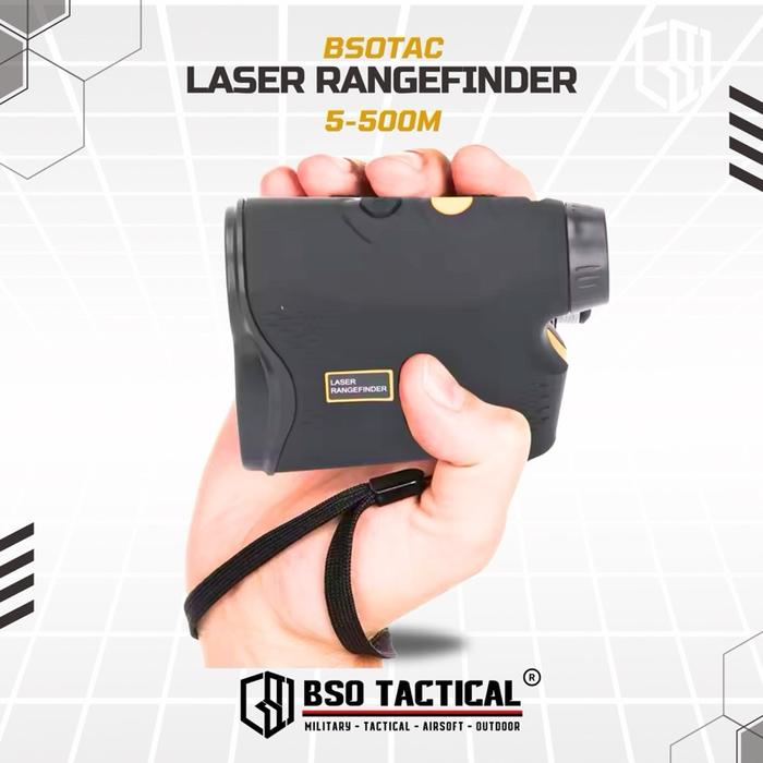 Teropong Outdoor Laser Rangefinder 5-500M / 5-600M Outdoor Telescope Speed Monocular Distance Meter Accurate Camping