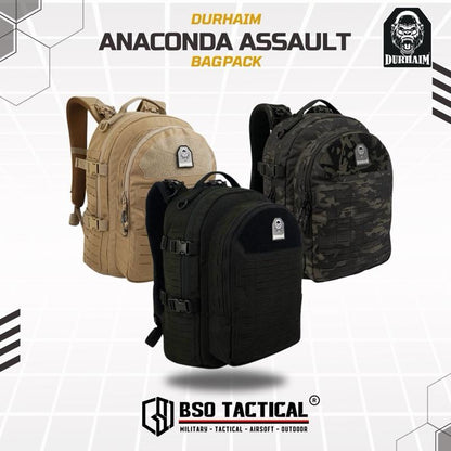 Tas Ransel Tactical Durhaim Anaconda Backpack Multifungsi Outdoor EDC Bag ORIGINAL