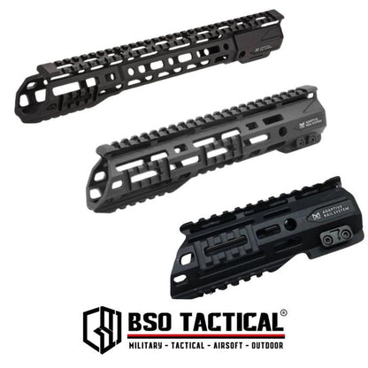 RIS F4 DEF LITE AEG GBBR Handguard Metal Marking Adaptive Rail System