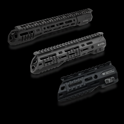 RIS F4 DEF LITE AEG GBBR Handguard Metal Marking Adaptive Rail System