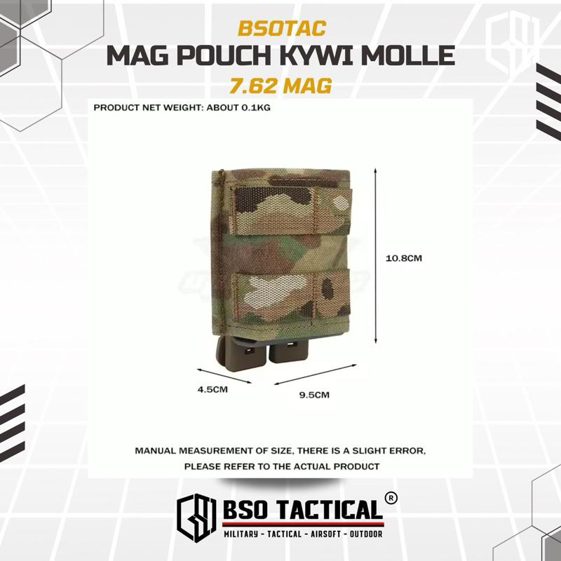 WS Tactical Molle Single Mag Pouch 7.62 Kywi Insert Fastmag