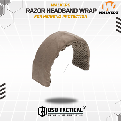 Walkers Headband Wrap Universal for Hearing Protection