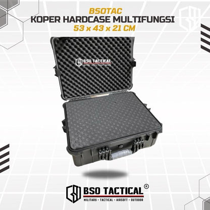 Koper Hardcase 53 Multifungsi Tactical Case Precut Foam 53x21x23cm