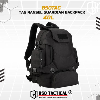 Tas Ransel Guardian Tactical Outdoor Multipurpose Backpack 40L Bag