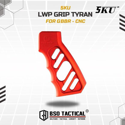 5KU Grip GBBR M4 Skeleton CNC Tyran Design Full Metal Anodized