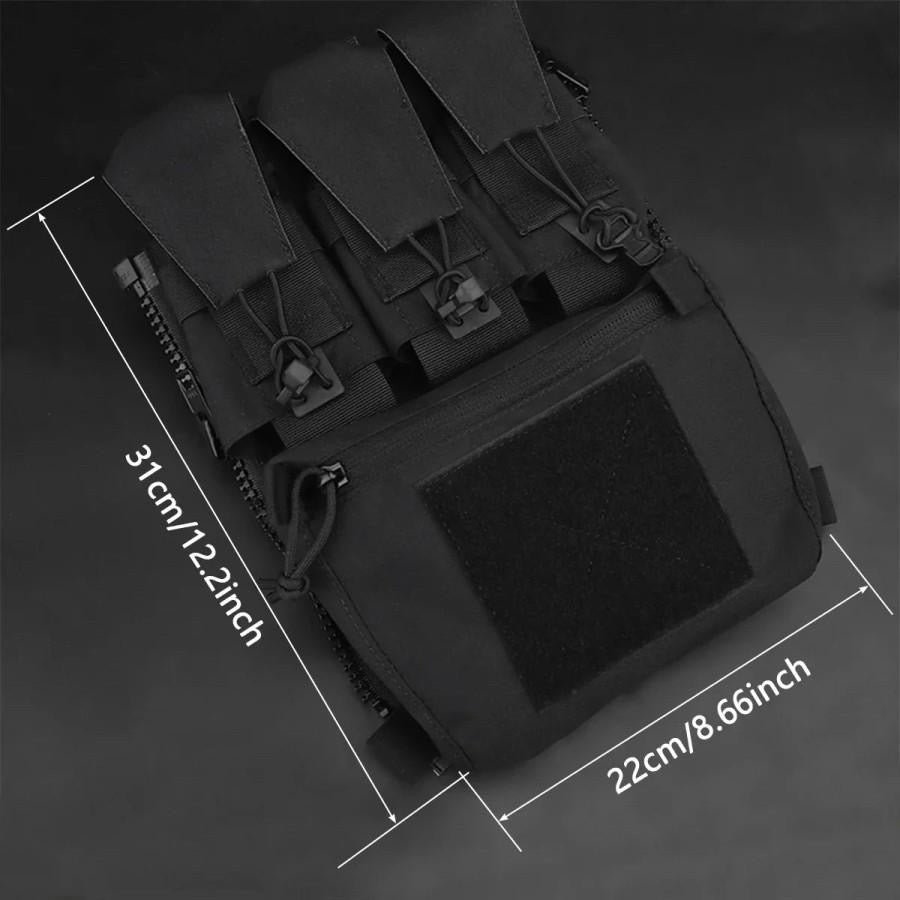 Tas Ransel Belakang FCPC Style V5 Back Back Panel Adaptation Banger Pouch Backpack ZIP