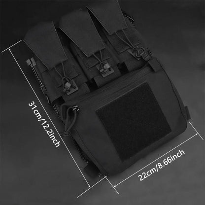 Tas Ransel Belakang FCPC Style V5 Back Back Panel Adaptation Banger Pouch Backpack ZIP