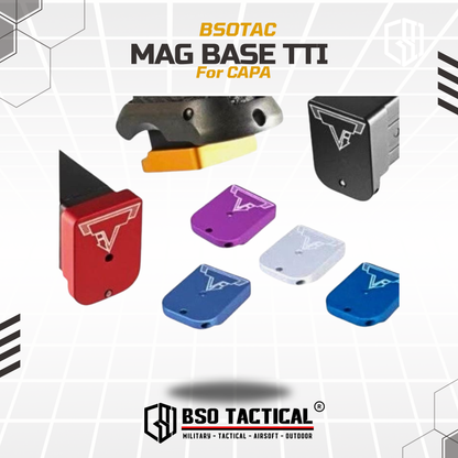 Mag Base Plate TTI Combat Master for Capa Gas Version CNC