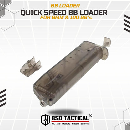 BB Loader Transparency Fast Load 100 BB 6mm GBB