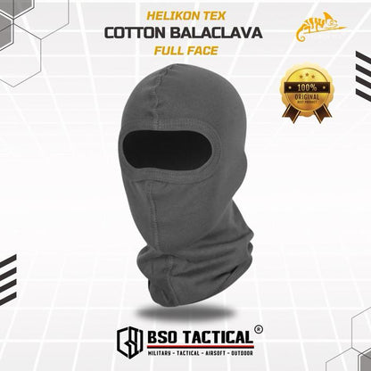 Helikon Tex Cotton Balaclava Outdoor Full Face Masker Wajah Protection - ORIGINAL