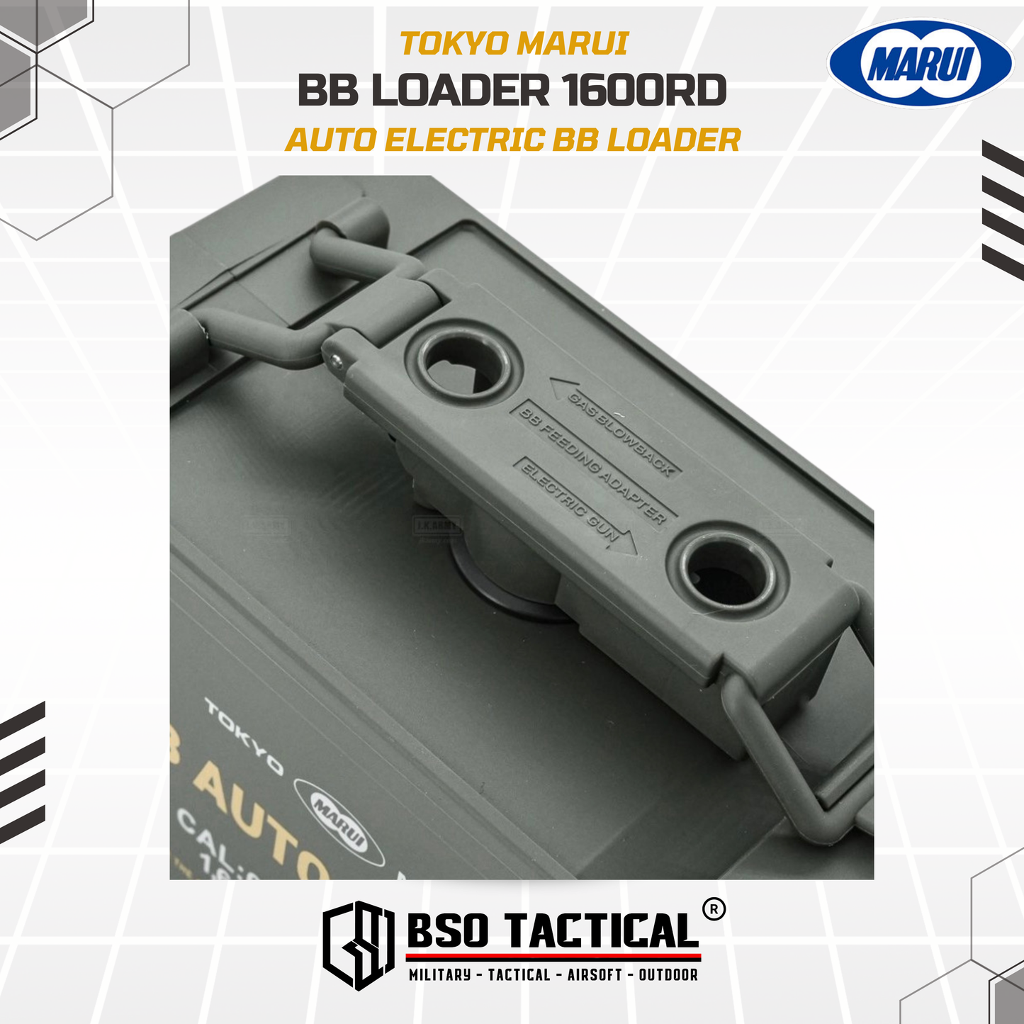 TM Auto Electric BB Loader 6mm 1600rd for Quick Easy Reloading AEG GBB GBBR