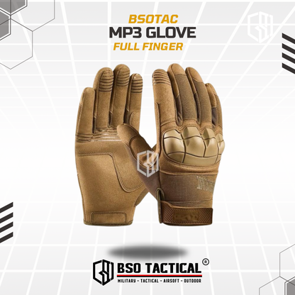 Sarung Tangan Tactical MW MP3 Style Outdoor Glove Full Finger Protection