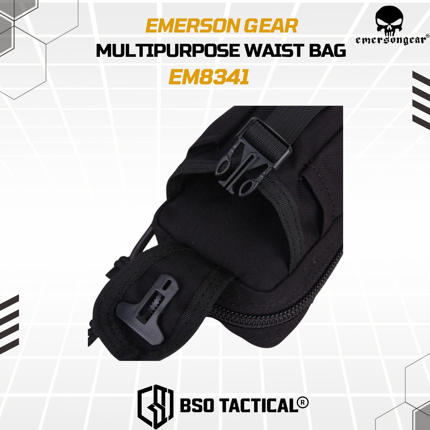 Emerson Gear Tactical Multipurpose Waist Bag M1 Universal Storage Pack - EM8341