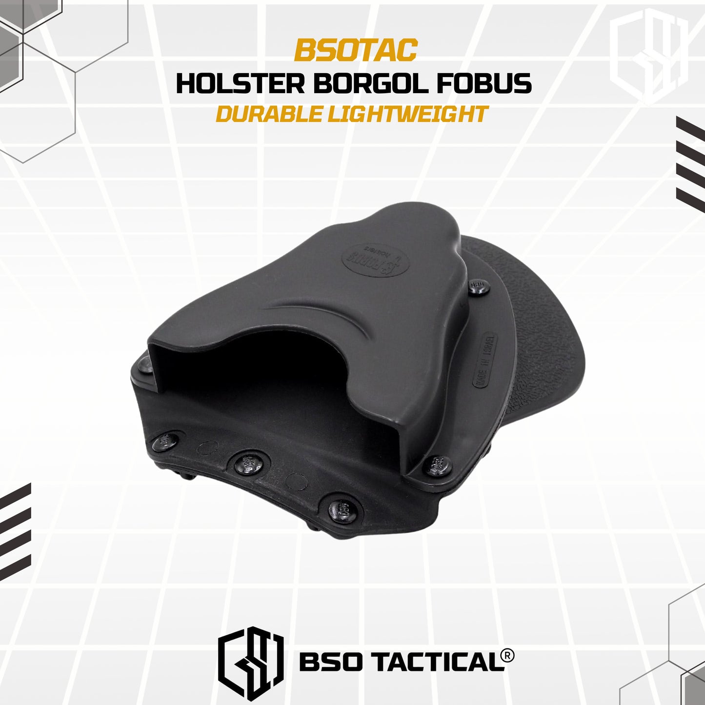 Holster Borgol Fobus Durable Lightweight Handcuffs Holster Polymer