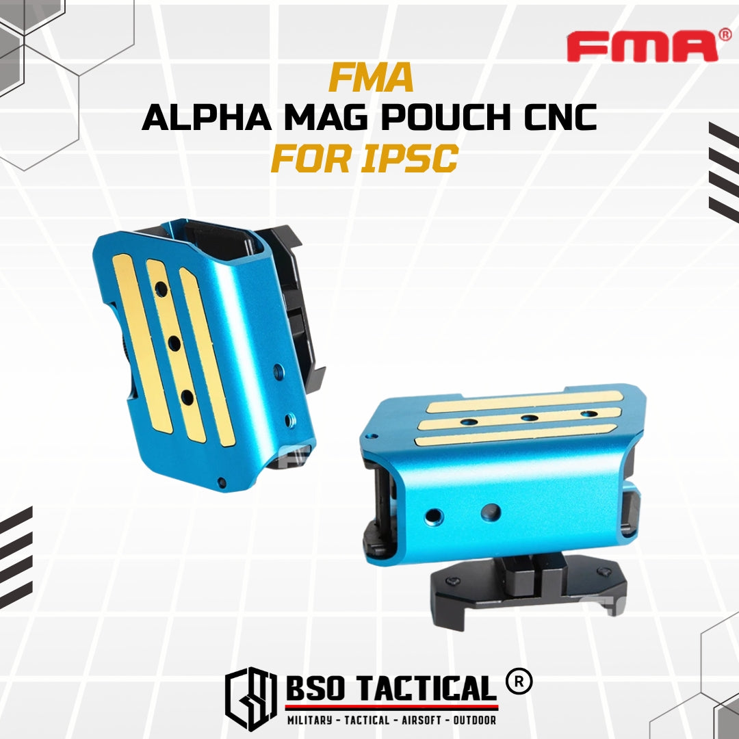 FMA Tactical Alpha Mag Pouch CNC for IPSC Competition Sports