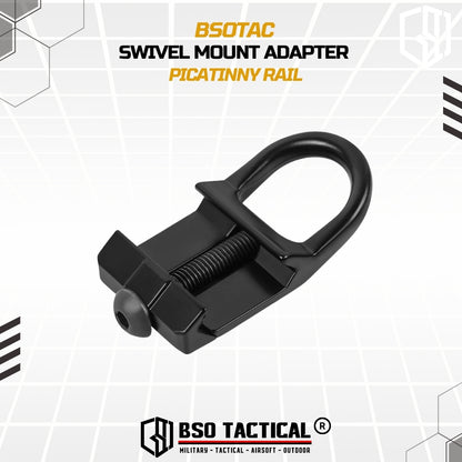 Swivel Sling Mount Adapter Rail 20mm Kaitan Sling Tactical Full Metal