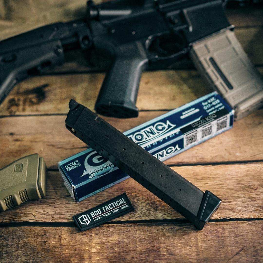 KSC Long Mag G Series 50rd GBB G17G18 Full Metal Hi Capacity