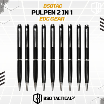 Pulpen Tactical 2 In 1 Pen Hidden Knives EDC Every Day Carry Outdoor Camping