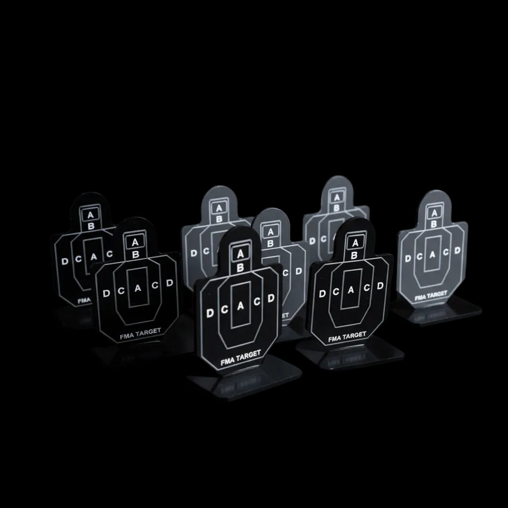 FMA Tactical Practice Mini Target A IPSC Shooting Type 2 Set 6 Pcs - TB1003