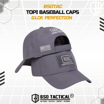 Topi Casual Outdoor GL Perfection Tactical Style With Logo Embroidery Hat Sport