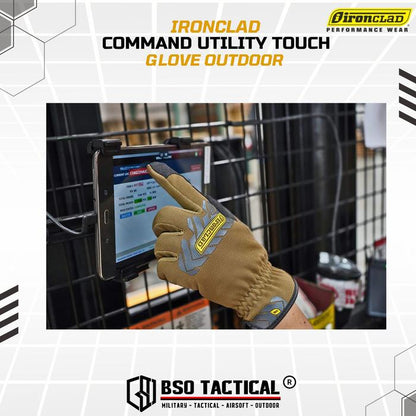 Sarung Tangan Tactical Ironclad Command Utility Touch Glove Outdoor IEX-MUG