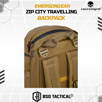 Tas Ransel Outdoor Emerson Zip City Casual EDC Backpack EM9323