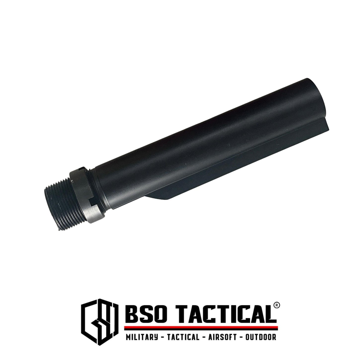 Tabung Popor Airsoft WA M4 GBB Rifle 6 Position Airsoft Pipe Stock RED
