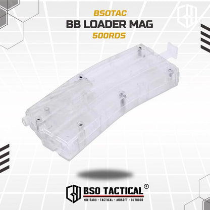 Speed BB Loader Airsoft 6mm 500rd BB M4 Mag Style Polymer
