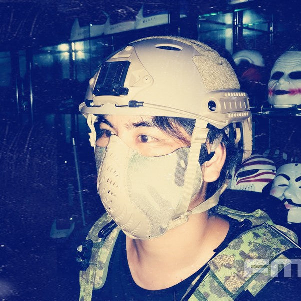 FMA Masker Half Face Kain Pelindung dengan Perlindungan Tinggi dan Kenyamanan Maksimal untuk Outdoor Acitvity - TB1296