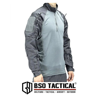 Baju Olahraga Luar Ruangan Shirt CSPRO Tac Body Suit Outdoor Long Sleeve Sport Combat Shirt M-XXXL
