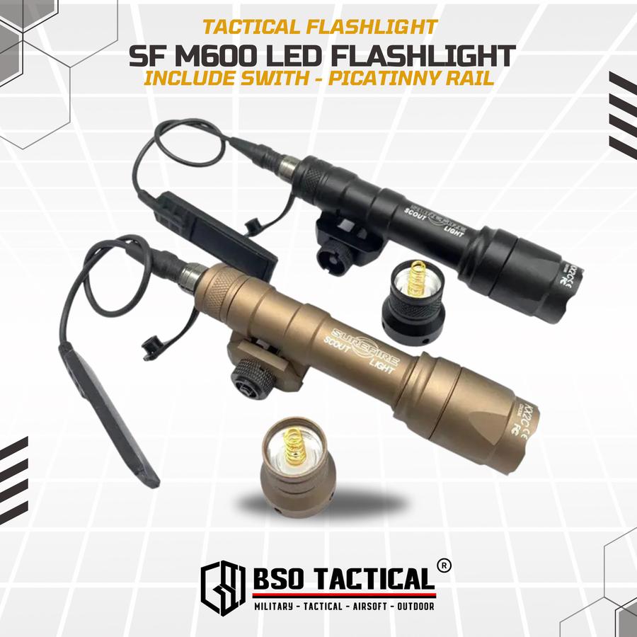 Senter Tactical SF M600 340LM Tactical Flashlight